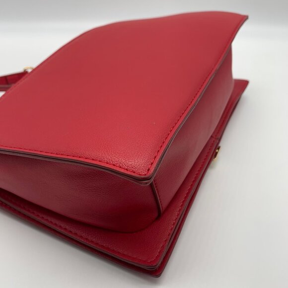 I.N.C. International Concepts Red Pepper Chevron Ajae Flap Convertible Crossbody - Picture 8 of 11